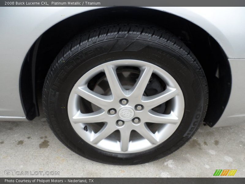 Platinum Metallic / Titanium 2008 Buick Lucerne CXL