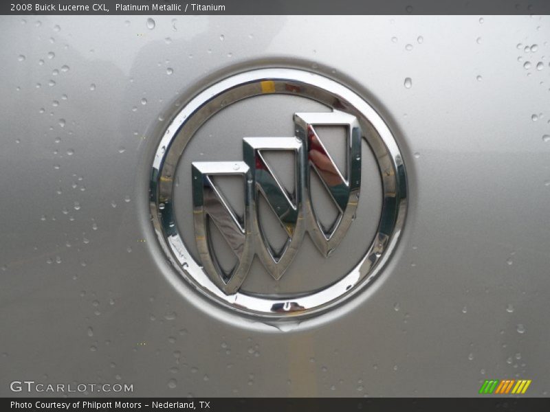 Platinum Metallic / Titanium 2008 Buick Lucerne CXL