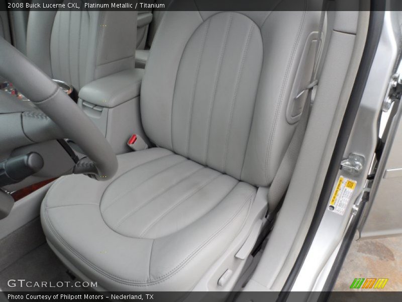 Platinum Metallic / Titanium 2008 Buick Lucerne CXL