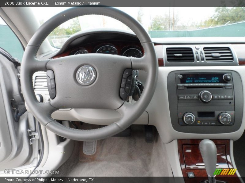Platinum Metallic / Titanium 2008 Buick Lucerne CXL