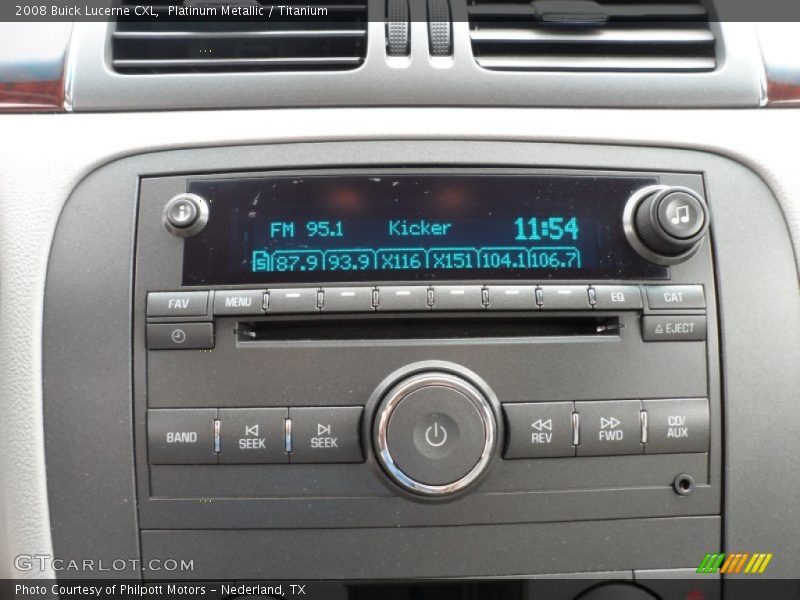 Platinum Metallic / Titanium 2008 Buick Lucerne CXL