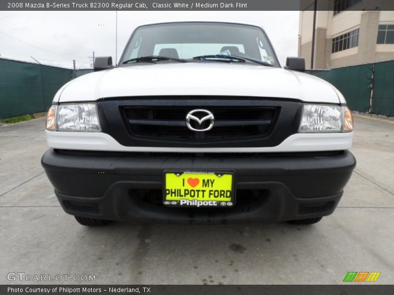 Classic White / Medium Dark Flint 2008 Mazda B-Series Truck B2300 Regular Cab