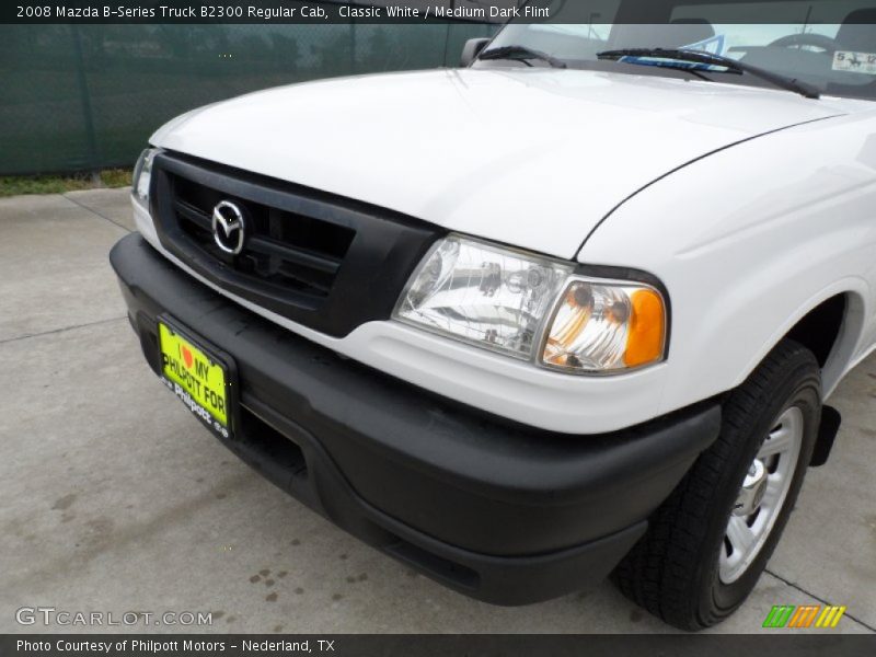 Classic White / Medium Dark Flint 2008 Mazda B-Series Truck B2300 Regular Cab