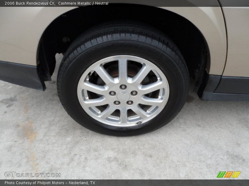 Cashmere Metallic / Neutral 2006 Buick Rendezvous CX