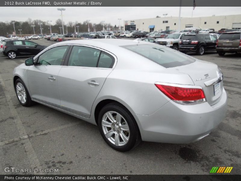 Quicksilver Metallic / Ebony 2012 Buick LaCrosse FWD