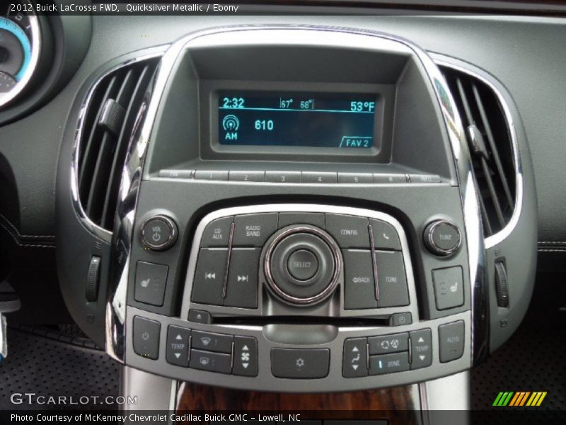 Quicksilver Metallic / Ebony 2012 Buick LaCrosse FWD