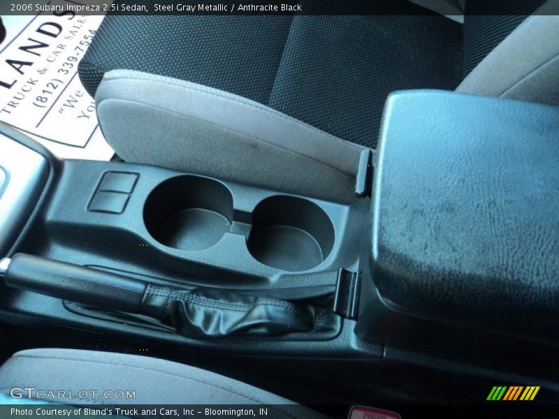 Steel Gray Metallic / Anthracite Black 2006 Subaru Impreza 2.5i Sedan