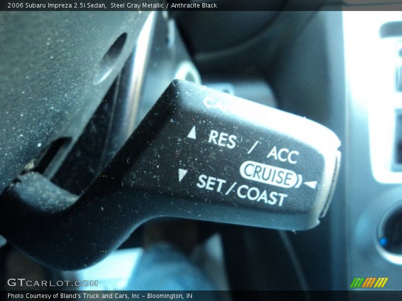 Steel Gray Metallic / Anthracite Black 2006 Subaru Impreza 2.5i Sedan
