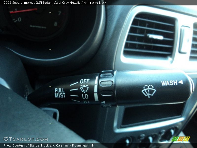 Steel Gray Metallic / Anthracite Black 2006 Subaru Impreza 2.5i Sedan