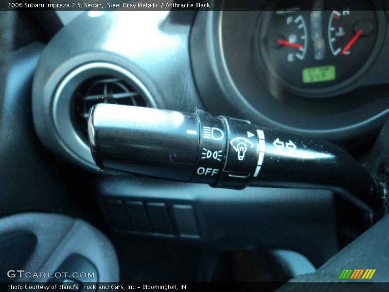Steel Gray Metallic / Anthracite Black 2006 Subaru Impreza 2.5i Sedan
