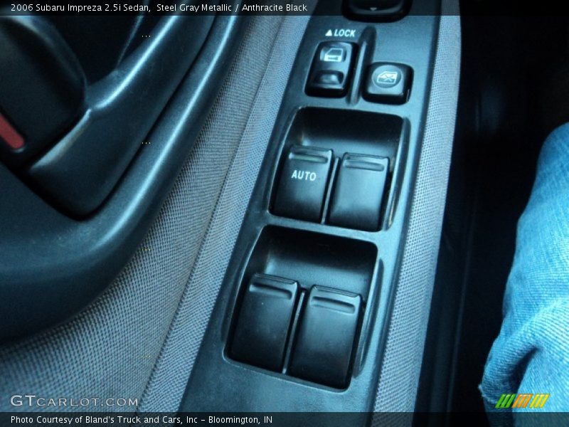 Steel Gray Metallic / Anthracite Black 2006 Subaru Impreza 2.5i Sedan