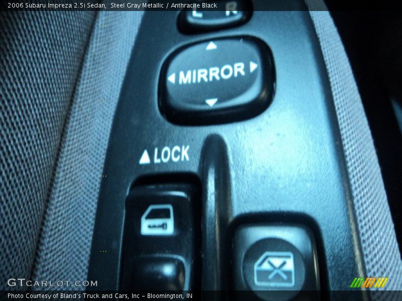 Steel Gray Metallic / Anthracite Black 2006 Subaru Impreza 2.5i Sedan