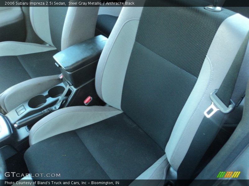Steel Gray Metallic / Anthracite Black 2006 Subaru Impreza 2.5i Sedan