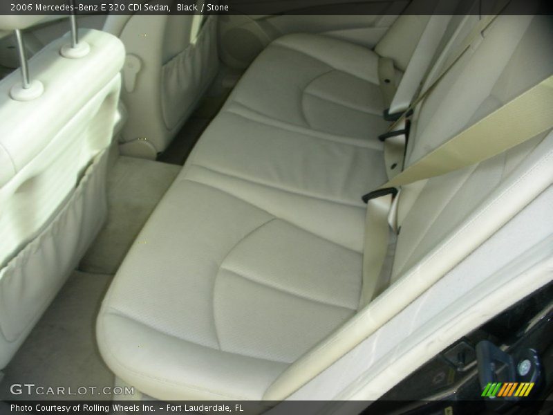 Black / Stone 2006 Mercedes-Benz E 320 CDI Sedan
