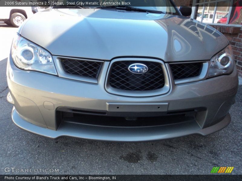 Steel Gray Metallic / Anthracite Black 2006 Subaru Impreza 2.5i Sedan