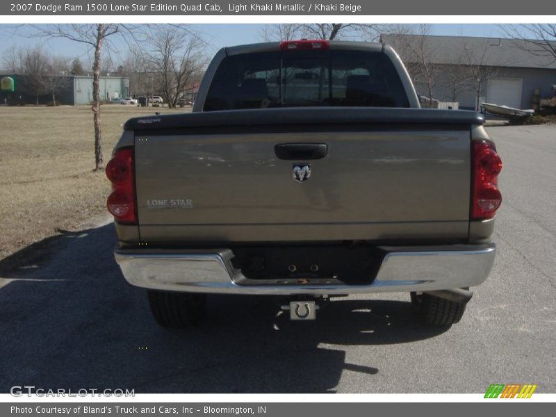 Light Khaki Metallic / Khaki Beige 2007 Dodge Ram 1500 Lone Star Edition Quad Cab