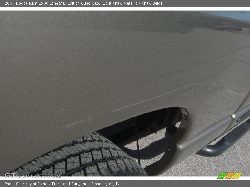 Light Khaki Metallic / Khaki Beige 2007 Dodge Ram 1500 Lone Star Edition Quad Cab