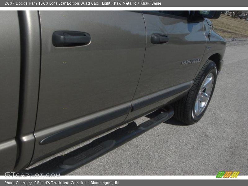 Light Khaki Metallic / Khaki Beige 2007 Dodge Ram 1500 Lone Star Edition Quad Cab