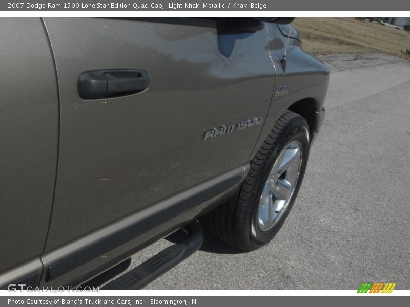 Light Khaki Metallic / Khaki Beige 2007 Dodge Ram 1500 Lone Star Edition Quad Cab