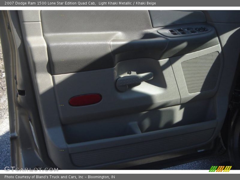 Light Khaki Metallic / Khaki Beige 2007 Dodge Ram 1500 Lone Star Edition Quad Cab