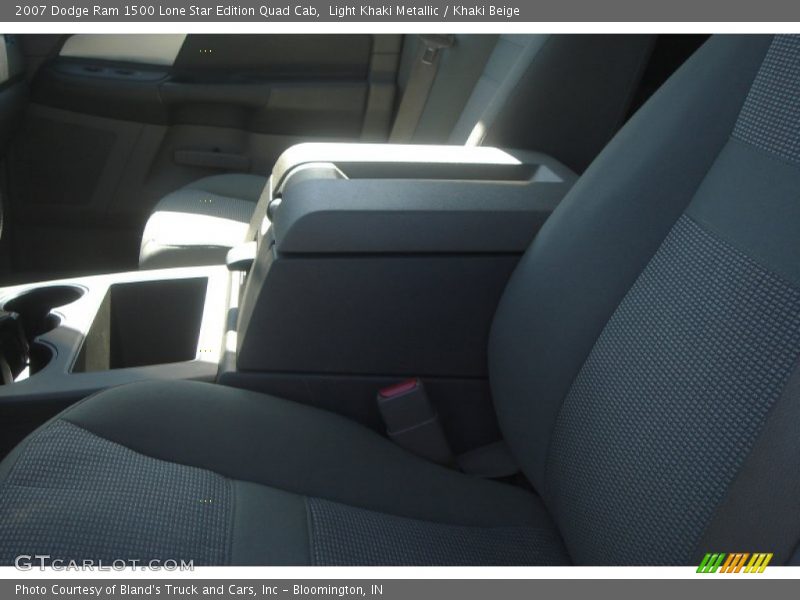 Light Khaki Metallic / Khaki Beige 2007 Dodge Ram 1500 Lone Star Edition Quad Cab