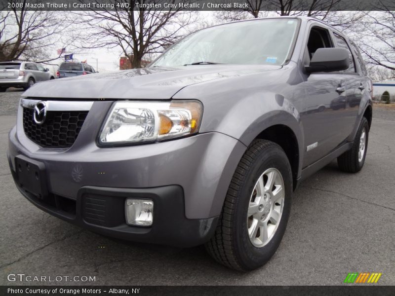 Tungsten Gray Metallic / Charcoal Black 2008 Mazda Tribute i Grand Touring 4WD