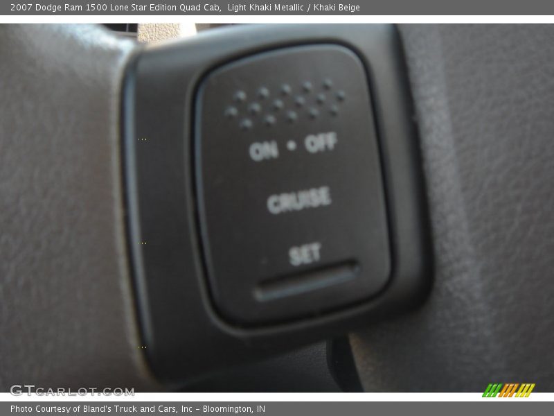 Light Khaki Metallic / Khaki Beige 2007 Dodge Ram 1500 Lone Star Edition Quad Cab