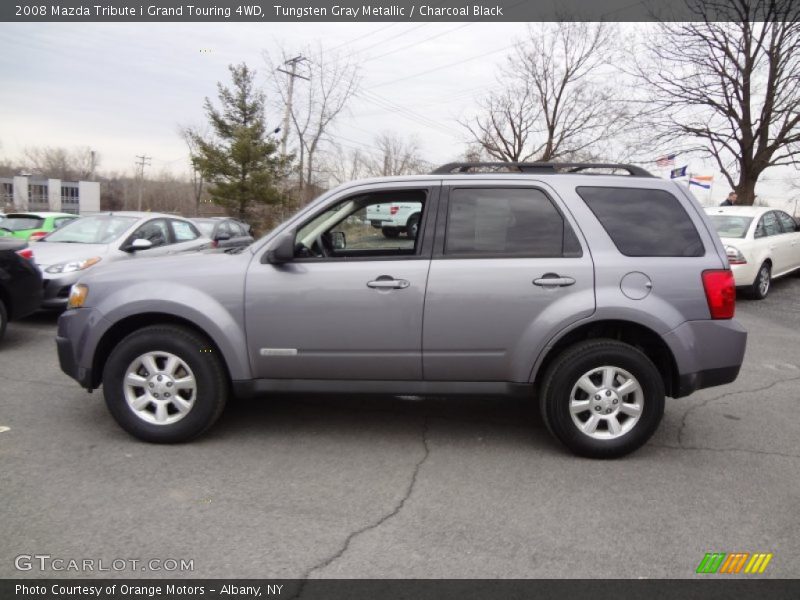 Tungsten Gray Metallic / Charcoal Black 2008 Mazda Tribute i Grand Touring 4WD