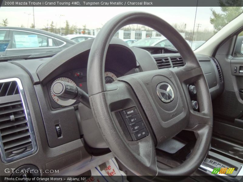 Tungsten Gray Metallic / Charcoal Black 2008 Mazda Tribute i Grand Touring 4WD