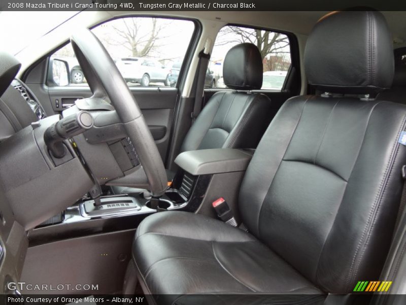 Tungsten Gray Metallic / Charcoal Black 2008 Mazda Tribute i Grand Touring 4WD