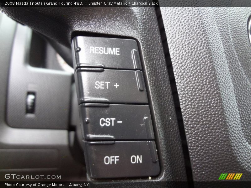 Tungsten Gray Metallic / Charcoal Black 2008 Mazda Tribute i Grand Touring 4WD