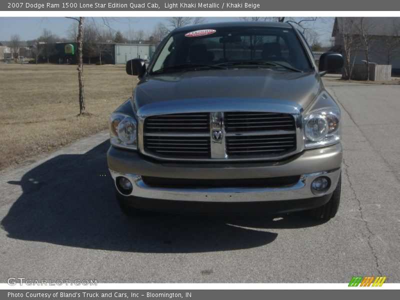 Light Khaki Metallic / Khaki Beige 2007 Dodge Ram 1500 Lone Star Edition Quad Cab