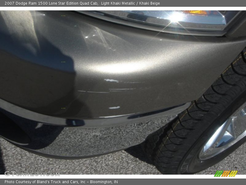 Light Khaki Metallic / Khaki Beige 2007 Dodge Ram 1500 Lone Star Edition Quad Cab