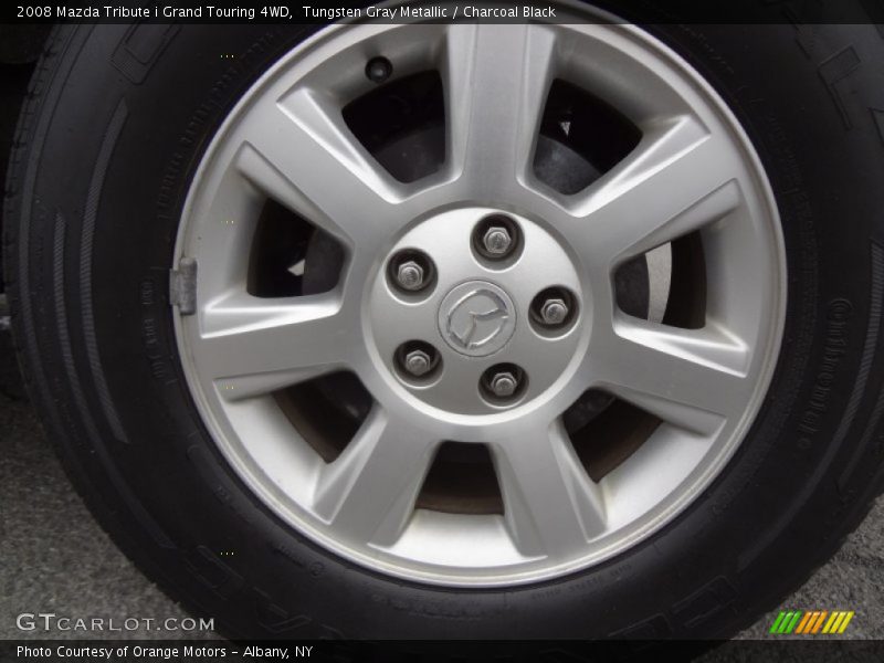 Tungsten Gray Metallic / Charcoal Black 2008 Mazda Tribute i Grand Touring 4WD