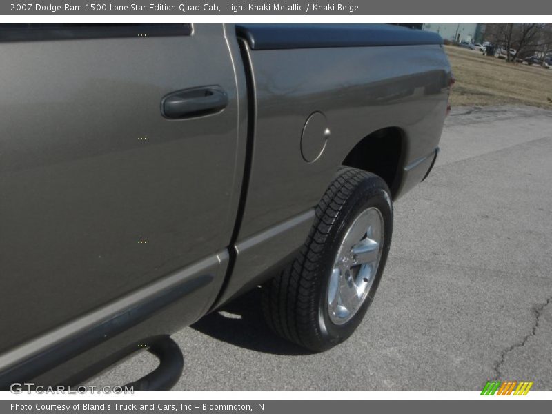 Light Khaki Metallic / Khaki Beige 2007 Dodge Ram 1500 Lone Star Edition Quad Cab