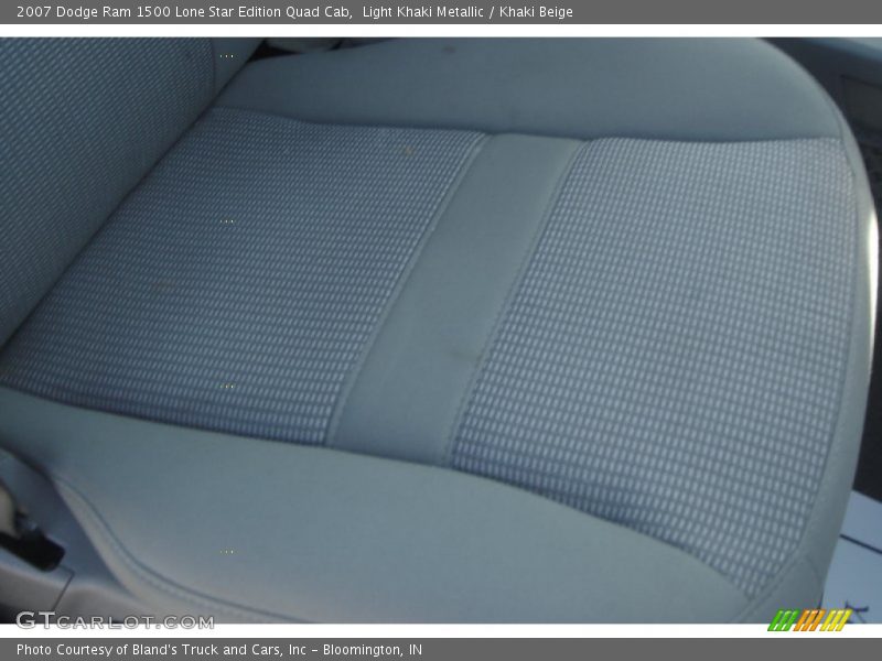 Light Khaki Metallic / Khaki Beige 2007 Dodge Ram 1500 Lone Star Edition Quad Cab