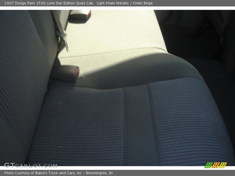 Light Khaki Metallic / Khaki Beige 2007 Dodge Ram 1500 Lone Star Edition Quad Cab