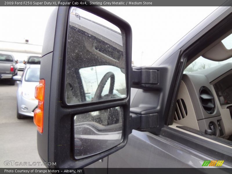 Sterling Grey Metallic / Medium Stone 2009 Ford F250 Super Duty XL Regular Cab 4x4