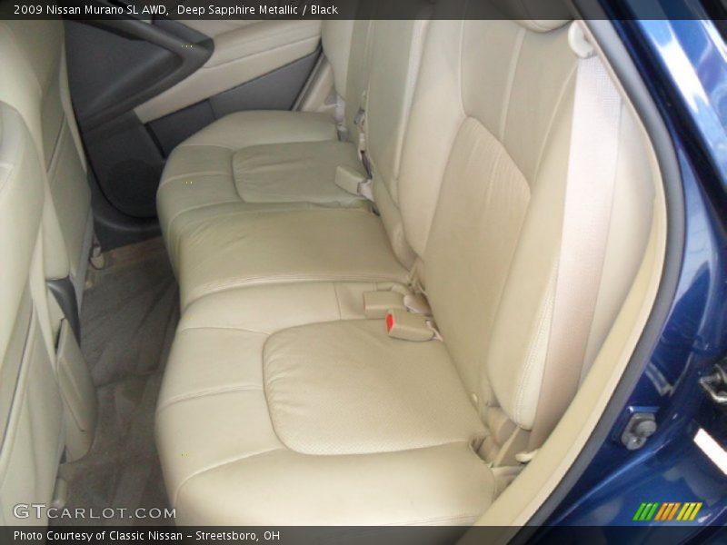 Deep Sapphire Metallic / Black 2009 Nissan Murano SL AWD