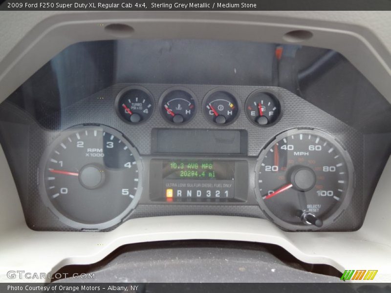  2009 F250 Super Duty XL Regular Cab 4x4 XL Regular Cab 4x4 Gauges