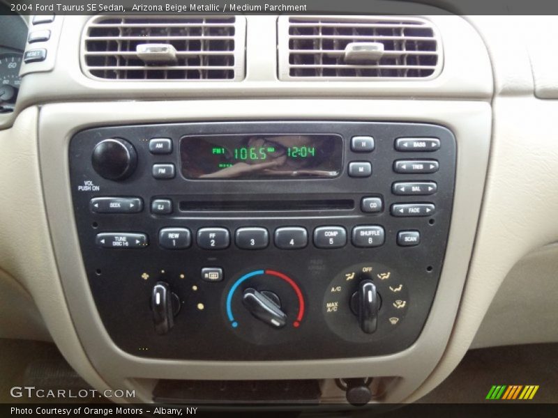 Audio System of 2004 Taurus SE Sedan