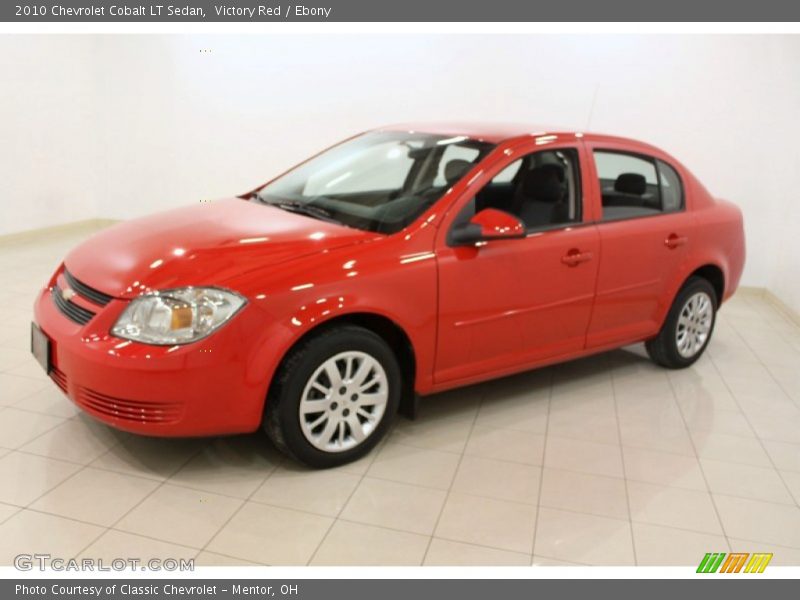 Victory Red / Ebony 2010 Chevrolet Cobalt LT Sedan