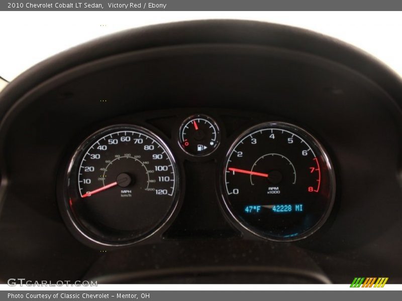 Victory Red / Ebony 2010 Chevrolet Cobalt LT Sedan