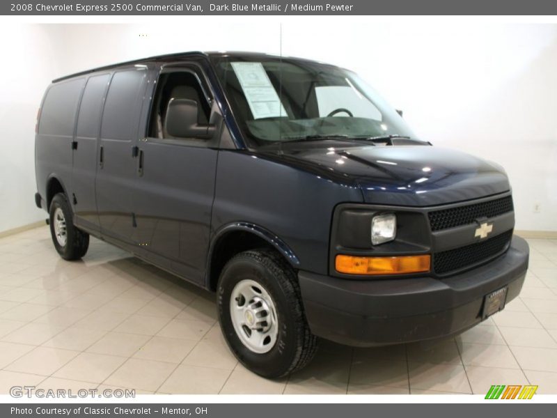 Dark Blue Metallic / Medium Pewter 2008 Chevrolet Express 2500 Commercial Van
