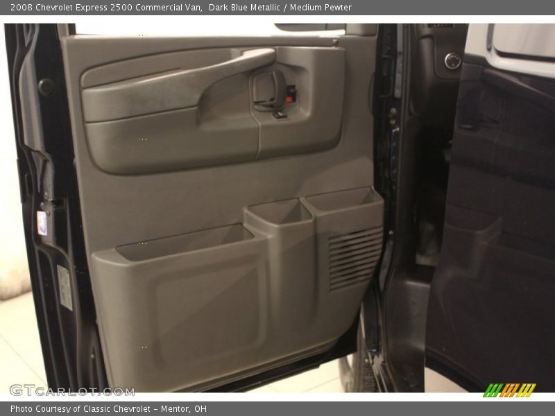 Dark Blue Metallic / Medium Pewter 2008 Chevrolet Express 2500 Commercial Van