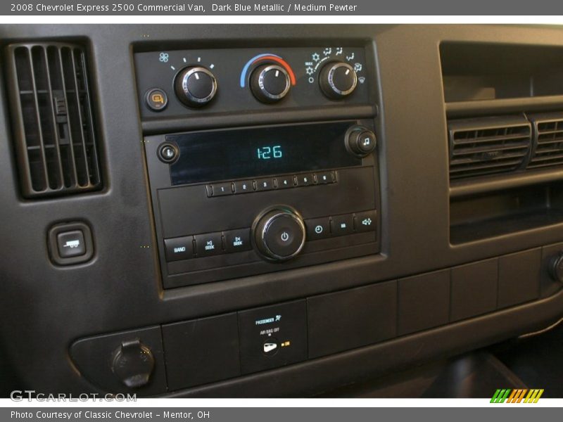 Dark Blue Metallic / Medium Pewter 2008 Chevrolet Express 2500 Commercial Van