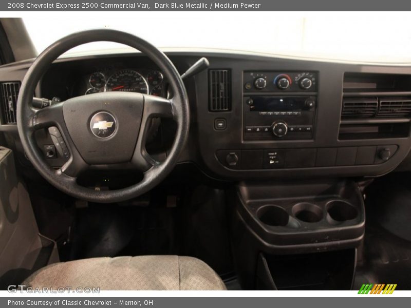 Dark Blue Metallic / Medium Pewter 2008 Chevrolet Express 2500 Commercial Van