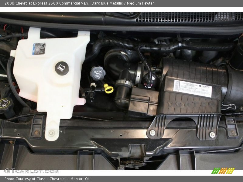 Dark Blue Metallic / Medium Pewter 2008 Chevrolet Express 2500 Commercial Van
