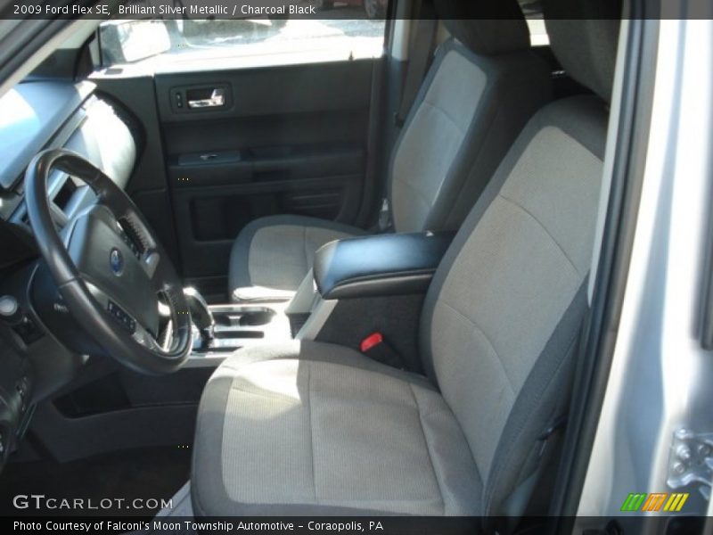 Brilliant Silver Metallic / Charcoal Black 2009 Ford Flex SE