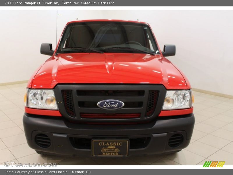 Torch Red / Medium Dark Flint 2010 Ford Ranger XL SuperCab